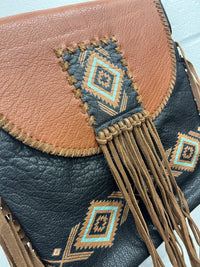 Marlo - Aztec Crossbody Satchel
