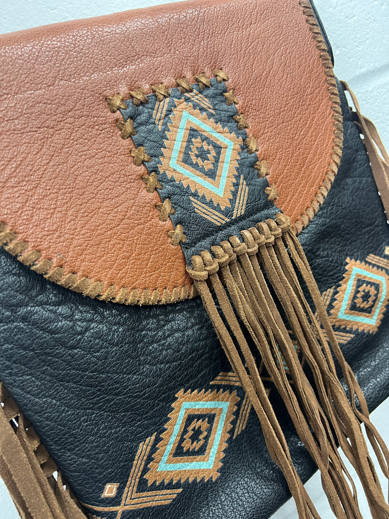 Marlo - Aztec Crossbody Satchel