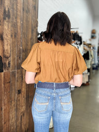 Evelyn Top - Mustard