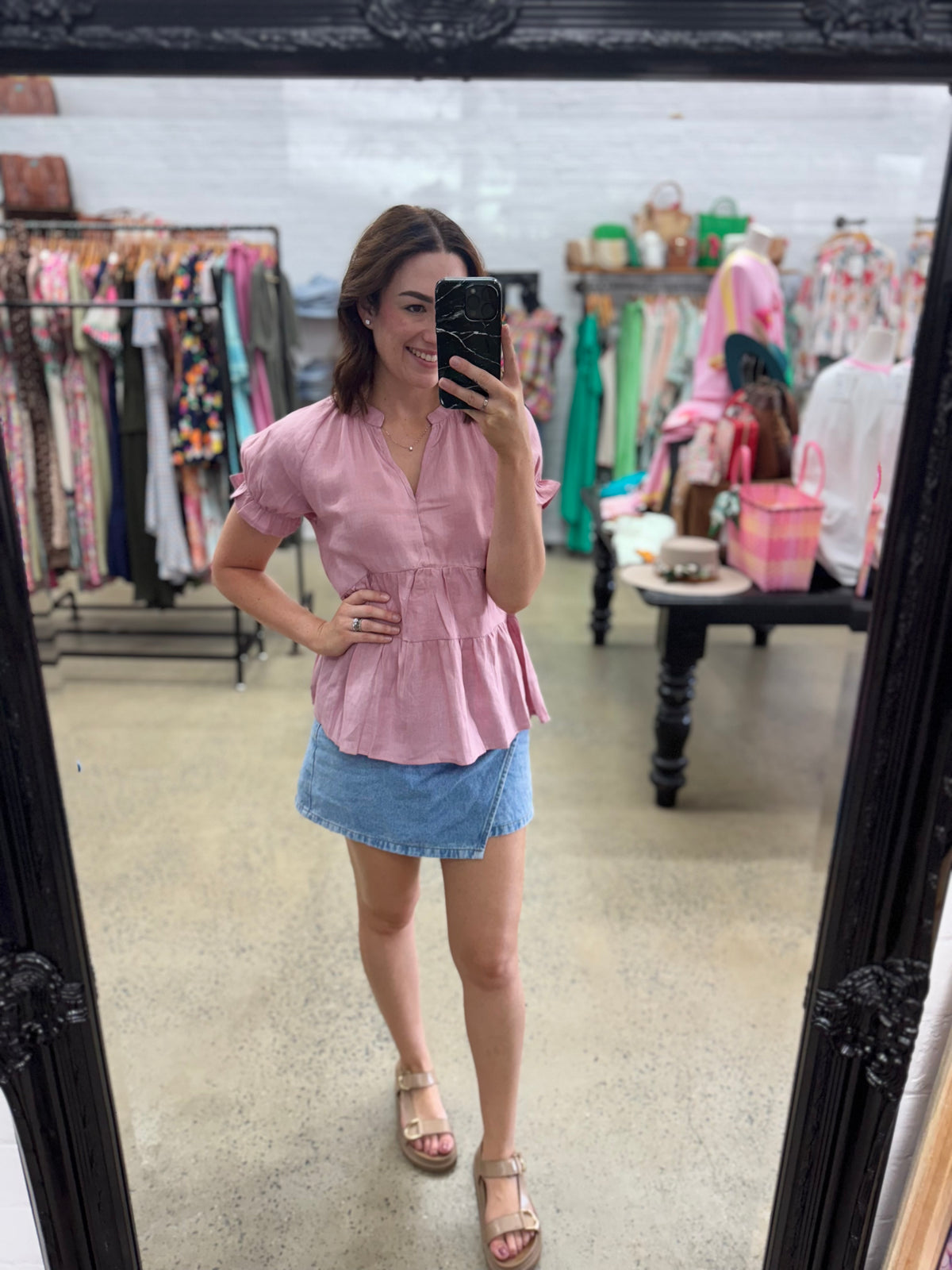 Penny Top - Blush