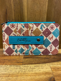 Catchfly Card Wallet - Western Print