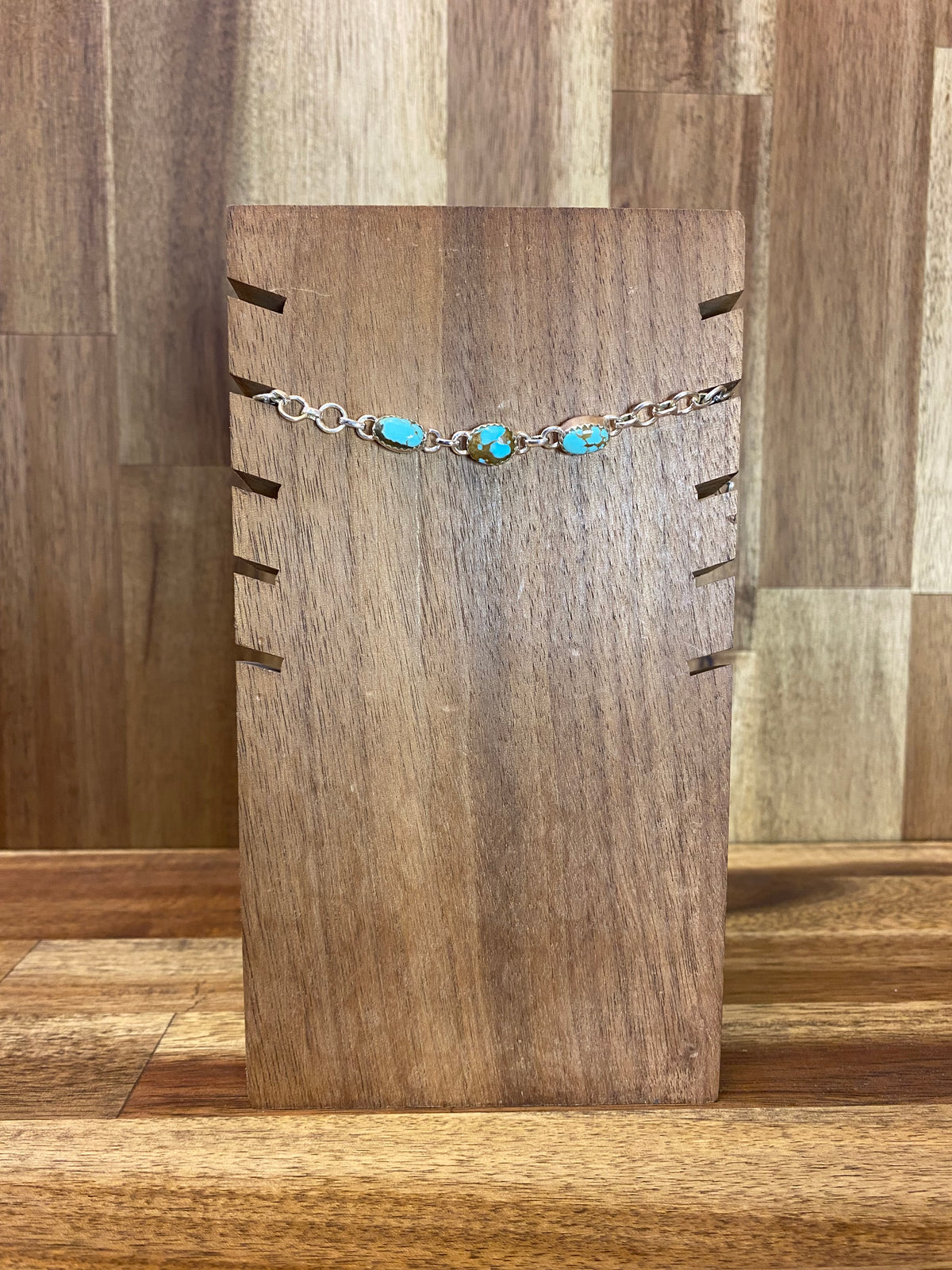 Arlo Bracelet - Silver Turquoise