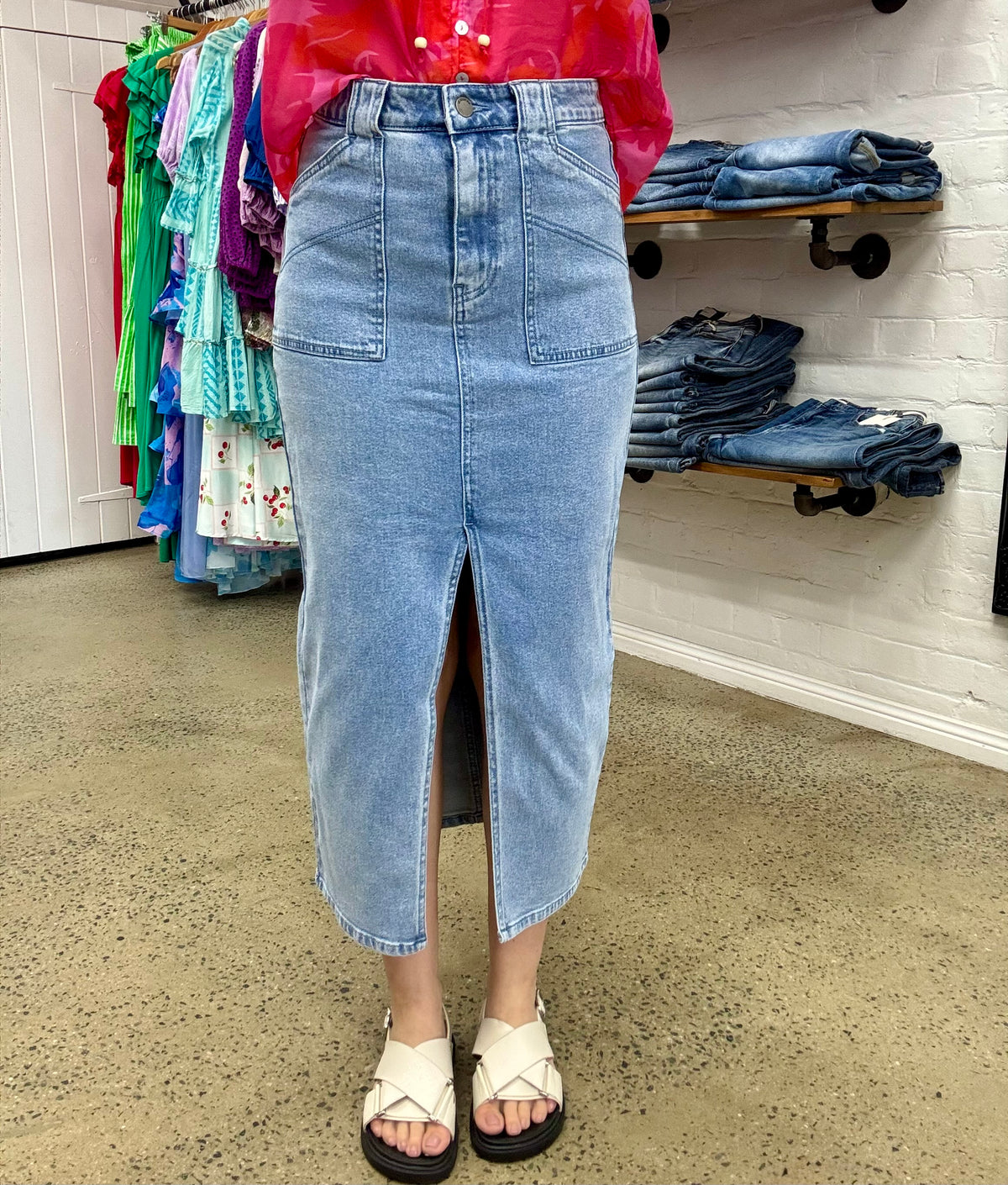 Becca - Denim Skirt