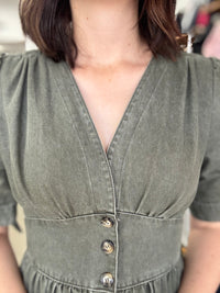 Everleigh Dress - Sage