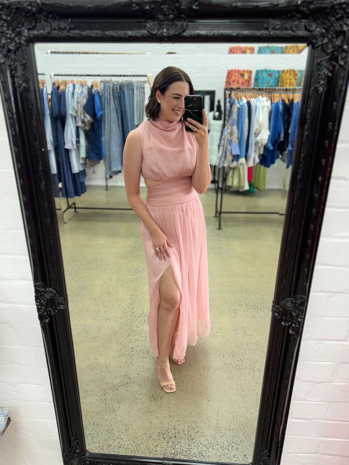 Libby Dress - Blush Pink