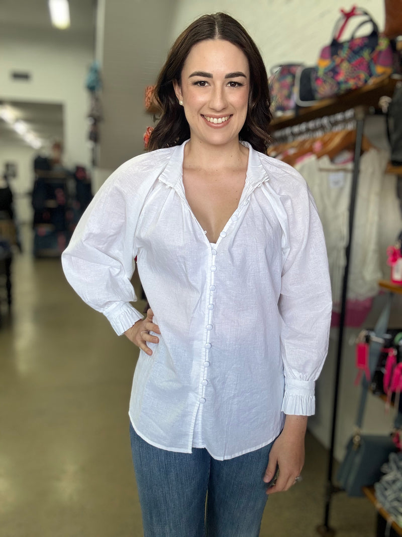 Evelyn Top - White