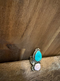Wild Rag Slide - Baby Pink Turquoise