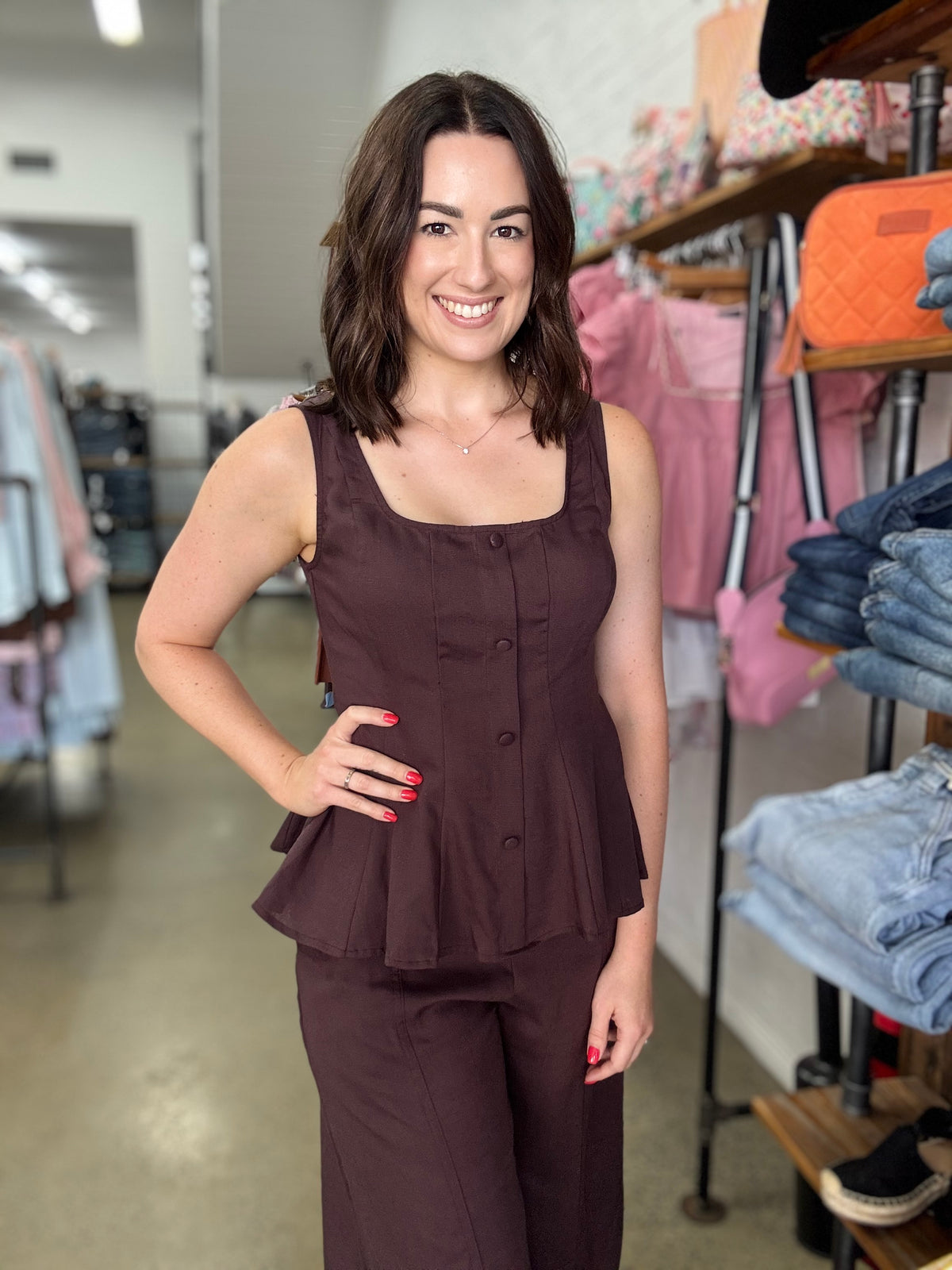 Birdie Set - Chocolate Brown