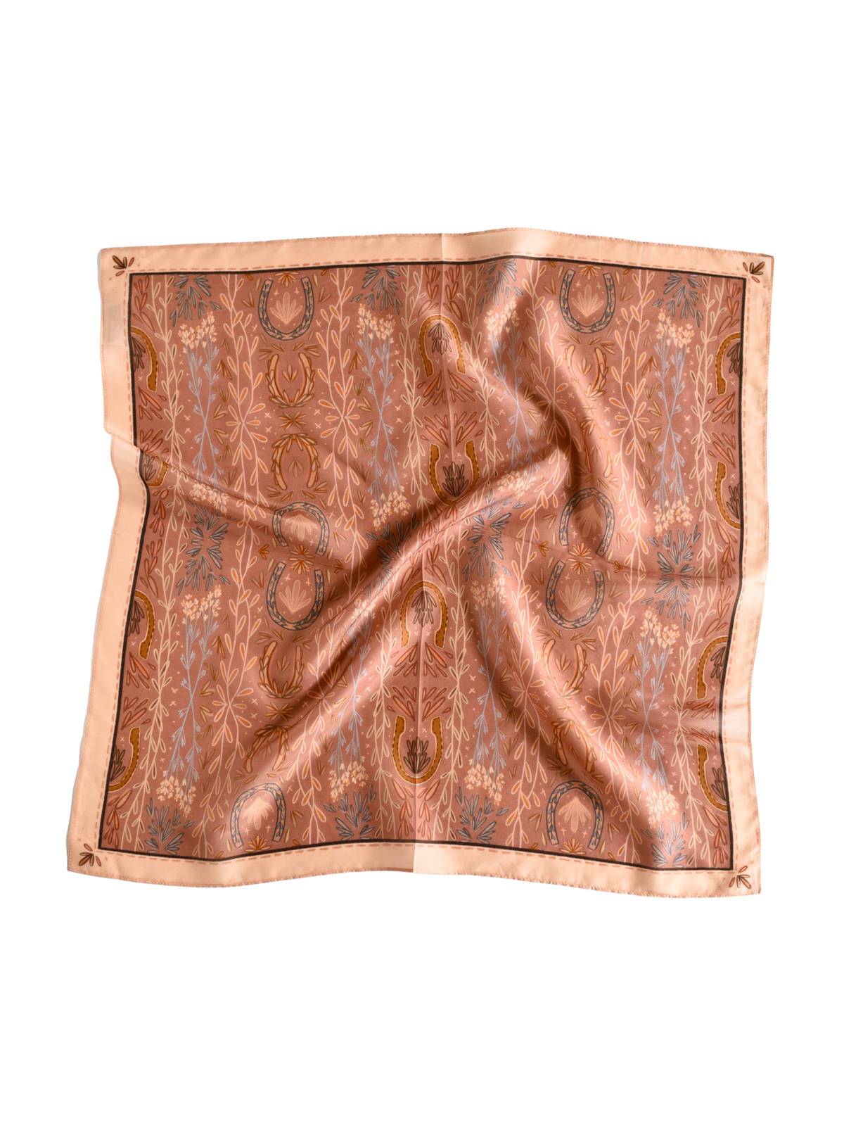 Western Wild Rag - Harvest in Dusty Rose