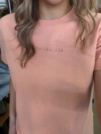 AAE Washed Tee - Cherry Blossom