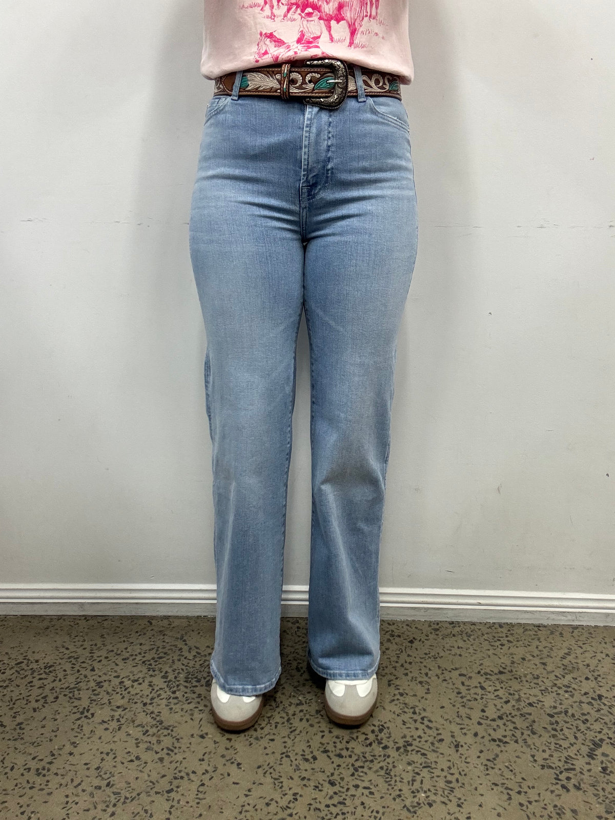 7 For All Mankind - Ultra High Rise Jo Indigo Bloom