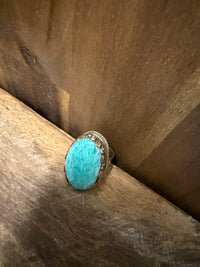 Wild Rag Slide - Turquoise Oval
