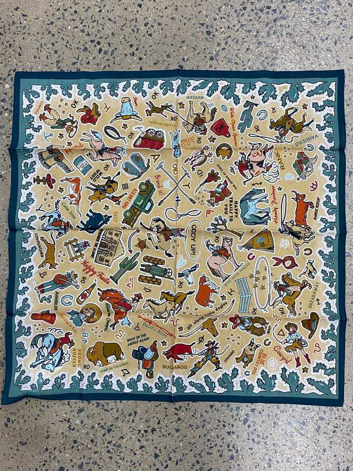 Western Wild Rag - Giddy Up!