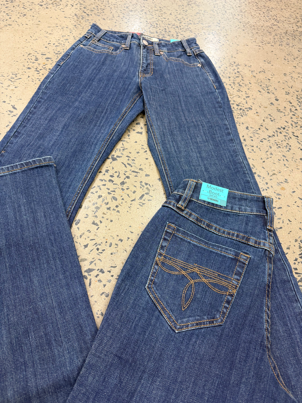 Rock & Roll Cowgirl Jeans - BW1HD08478 - High Rise Modest Bootcut