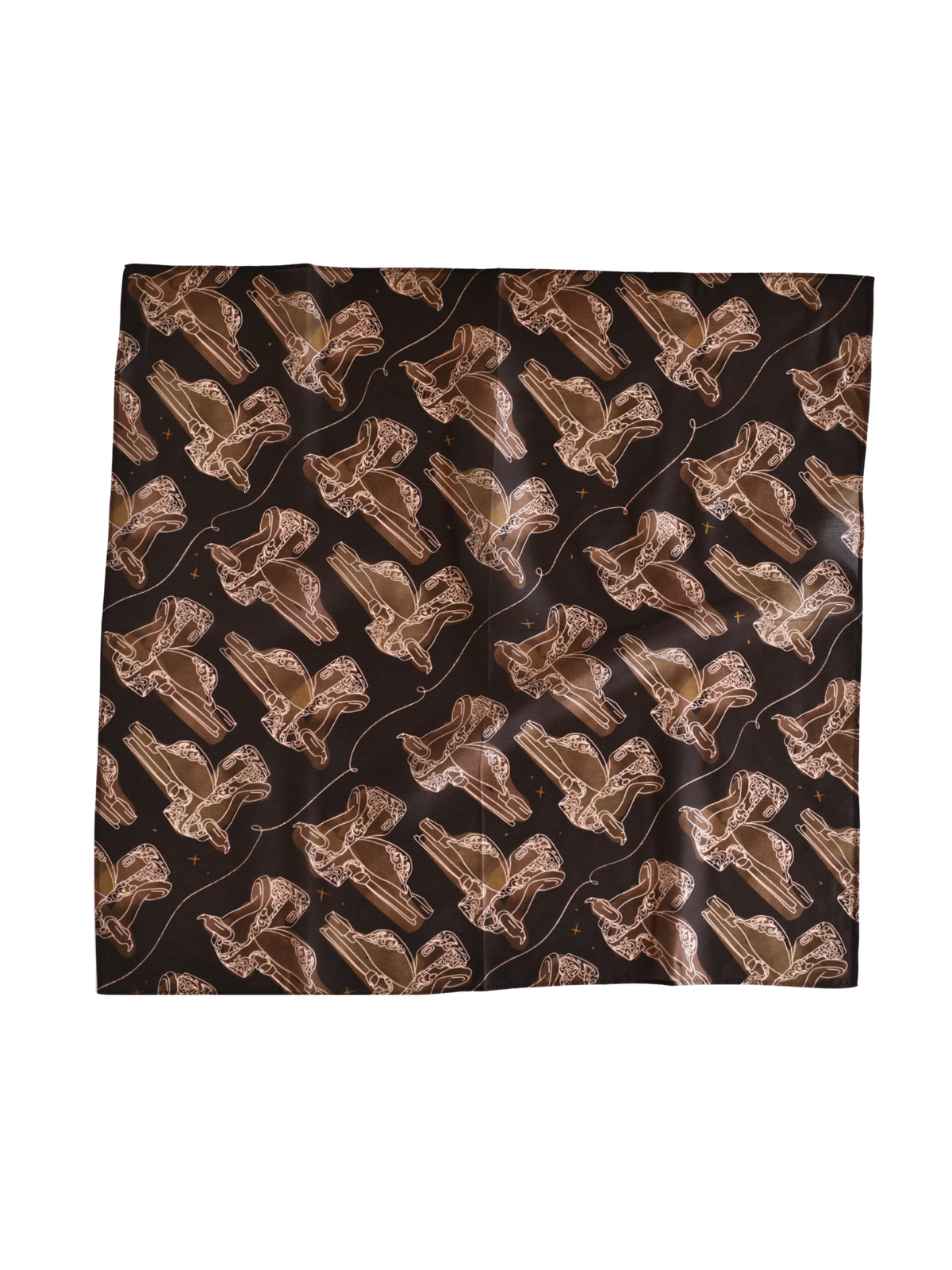 Western Wild Rag - Western Saddle