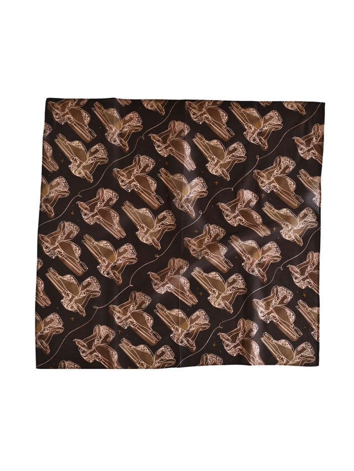 Western Wild Rag - Western Saddle