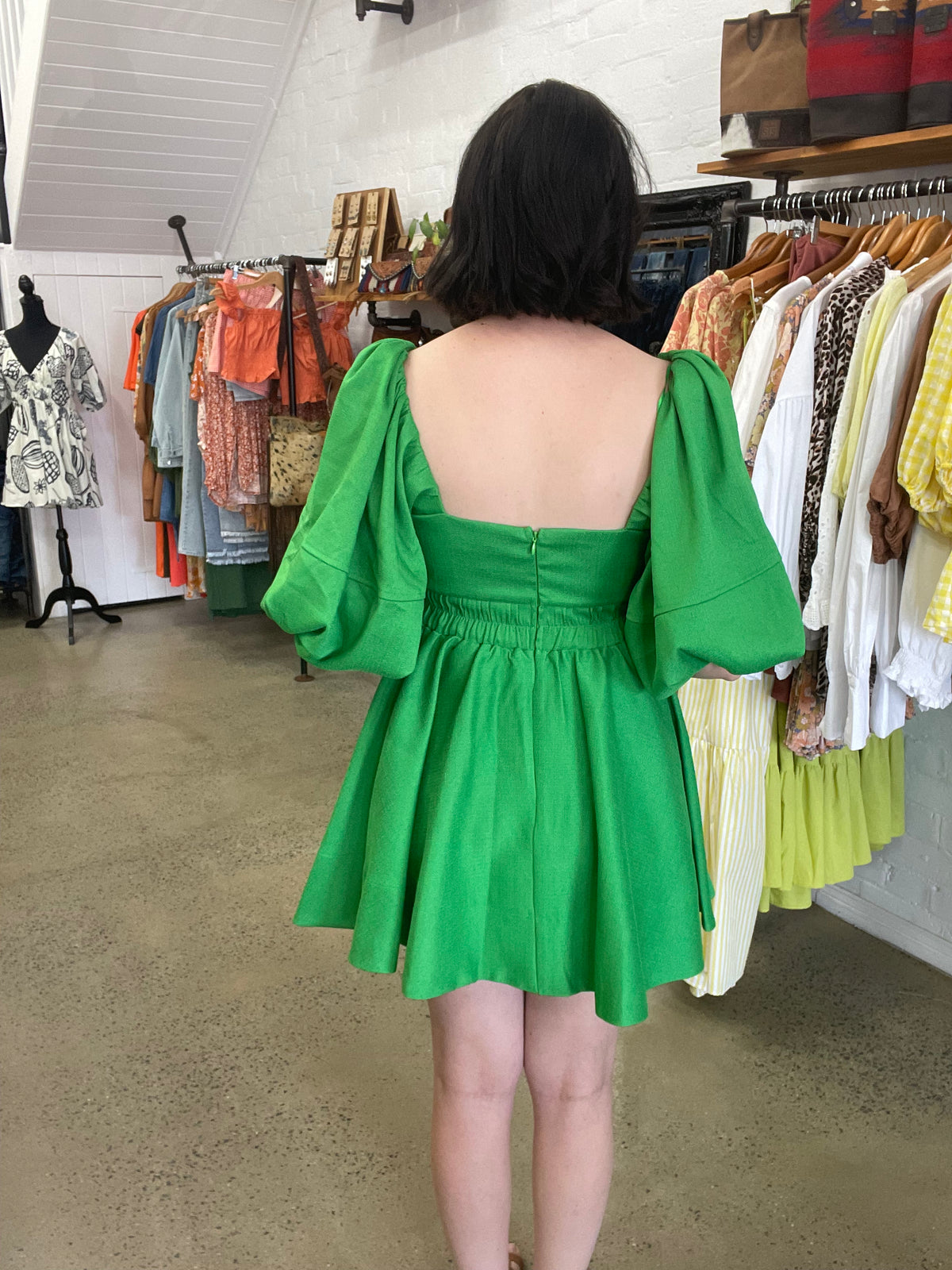 Alice Dress - Lime