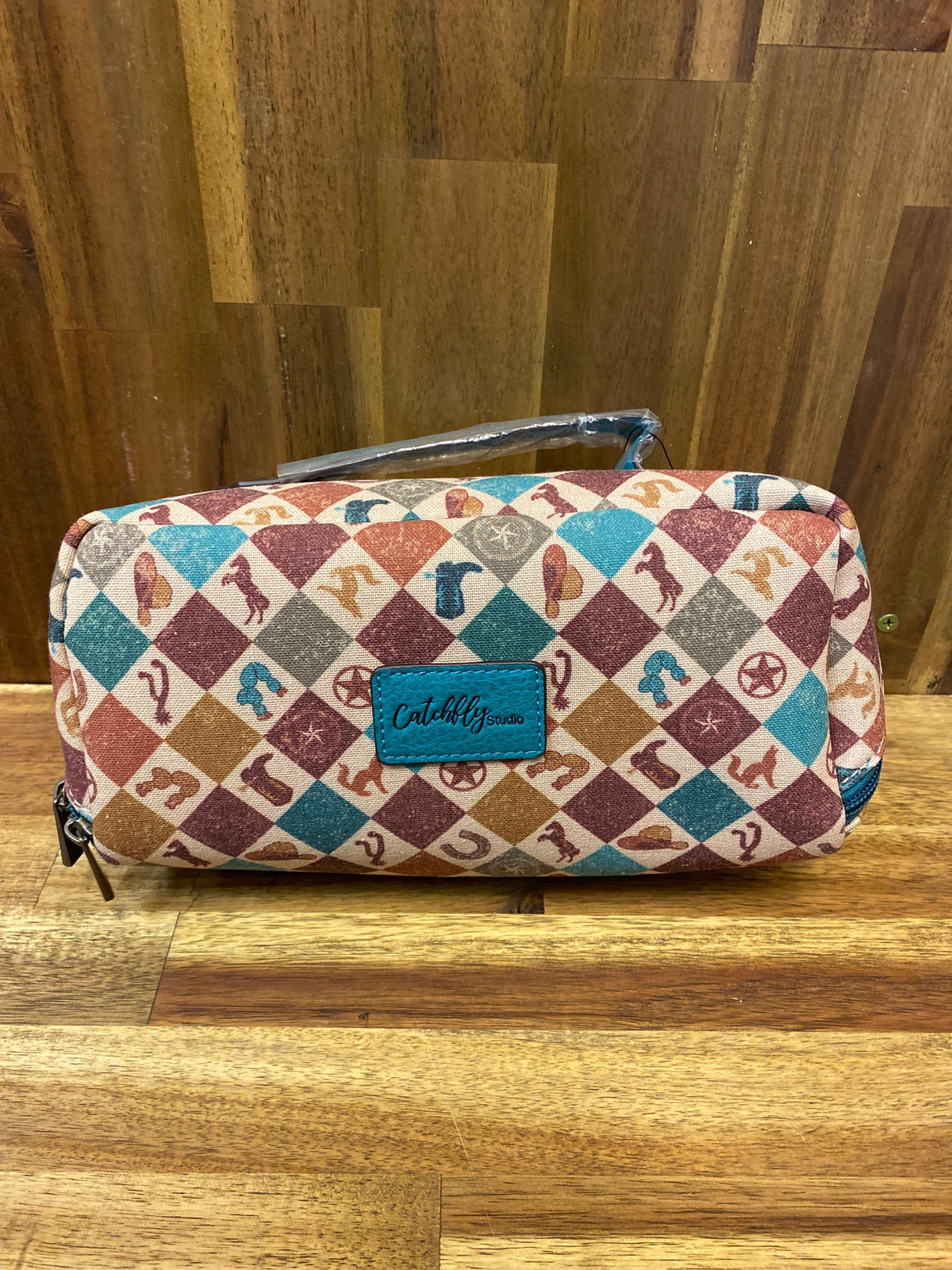 Catchfly Cosmetic Bag - Western Print