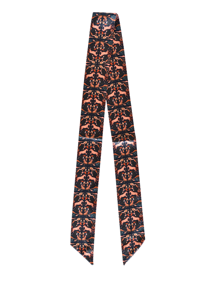 Western Twilly Scarf - Prairie Days in Denim