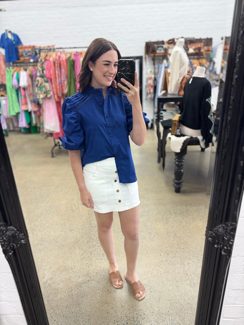 Steph Top - Navy