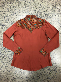 Rock and Roll - Constrast Yoke Long Sleeved Snap (LWN2S07064)