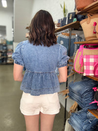 Amalie Top - Denim