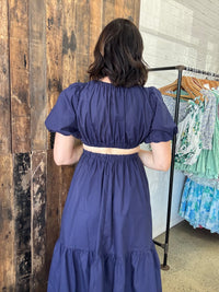 Ruth Dress - Navy
