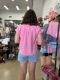 Colette Top - Baby Pink