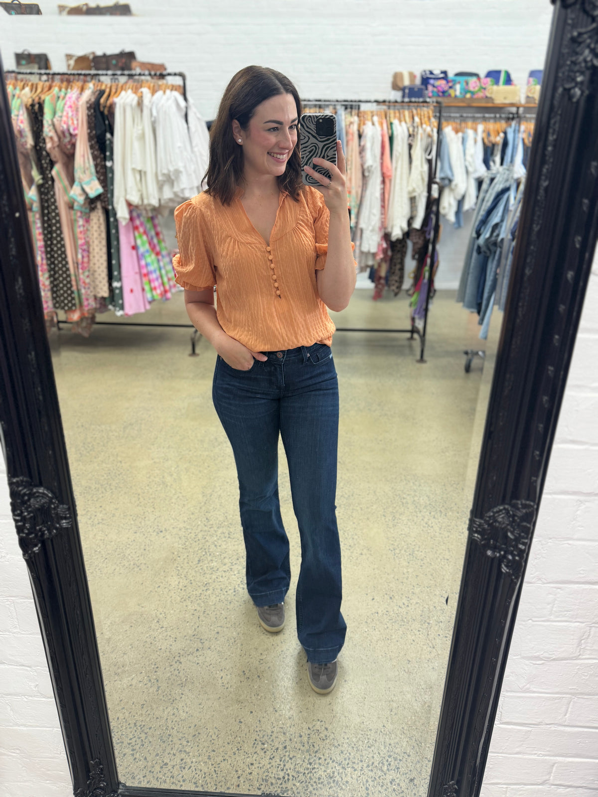 Della Top - Apricot