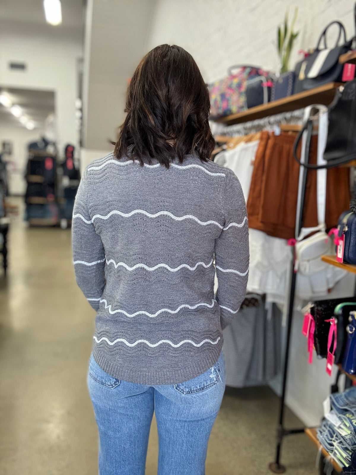 Delaney Pullover - Grey