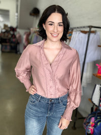Alice Top - Dusty Pink