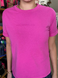 AAE Washed Tee - Fuschia