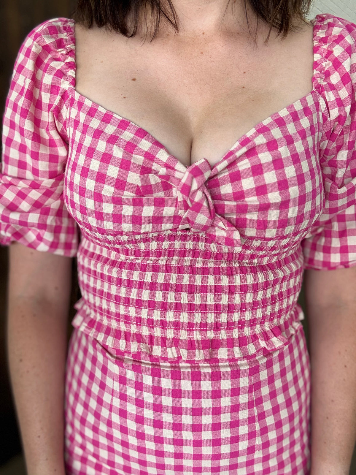 Jorgie Set - Pink Gingham