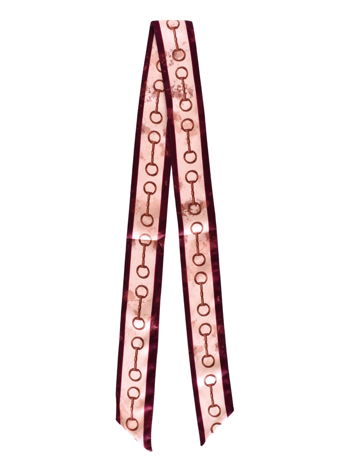 Western Twilly Scarf - Show Day Dee Ring Snaffle Bit
