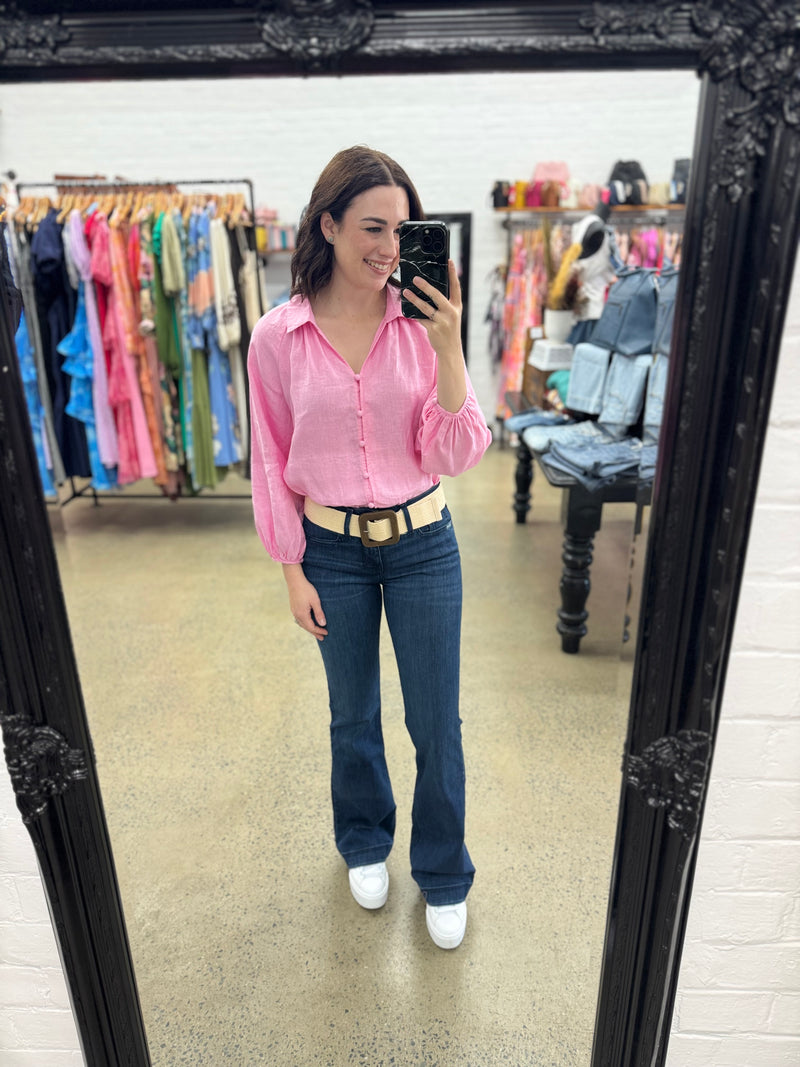 Evelyn Top - Bubblegum Pink