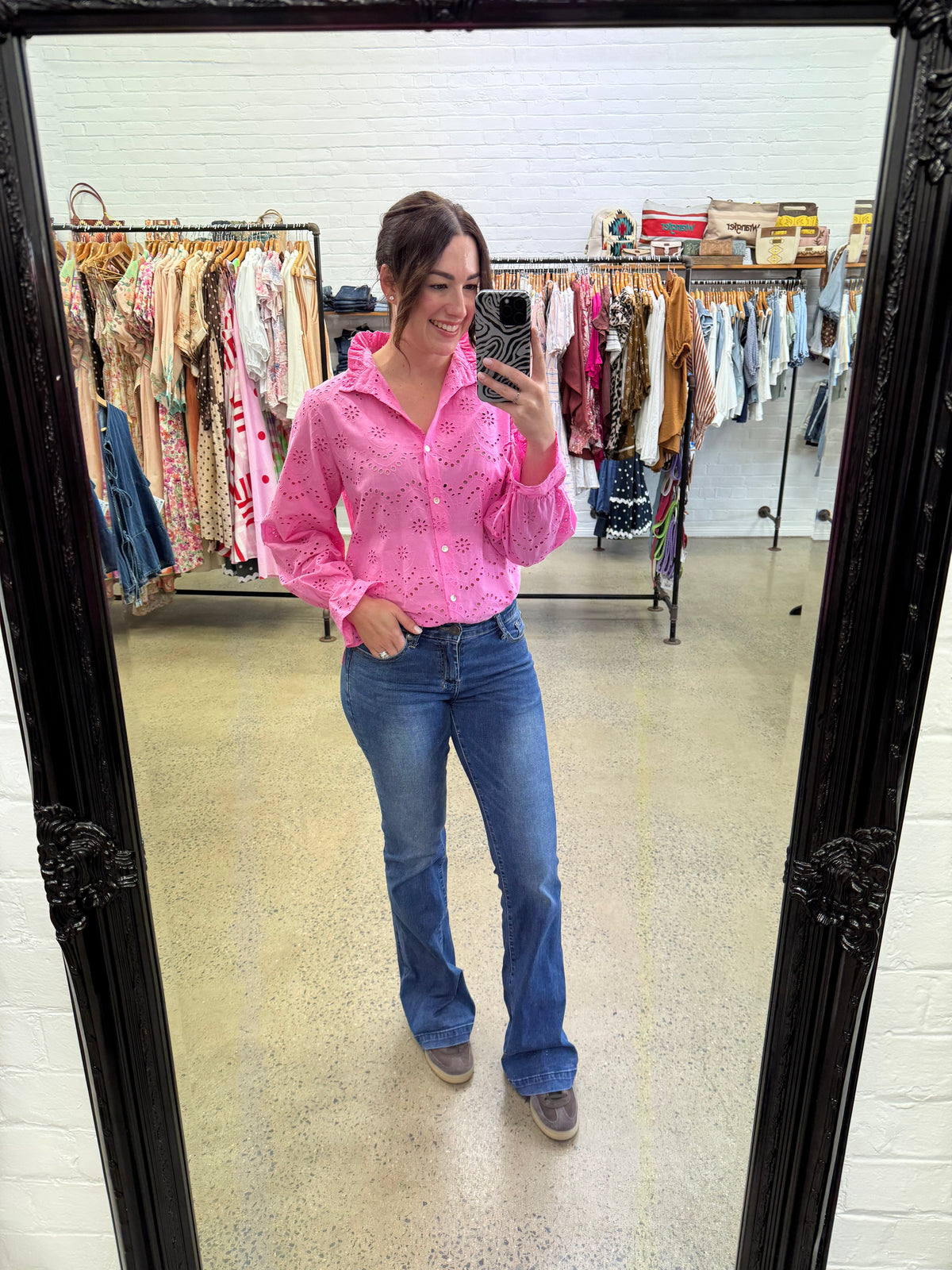 Shantell Top - Pink