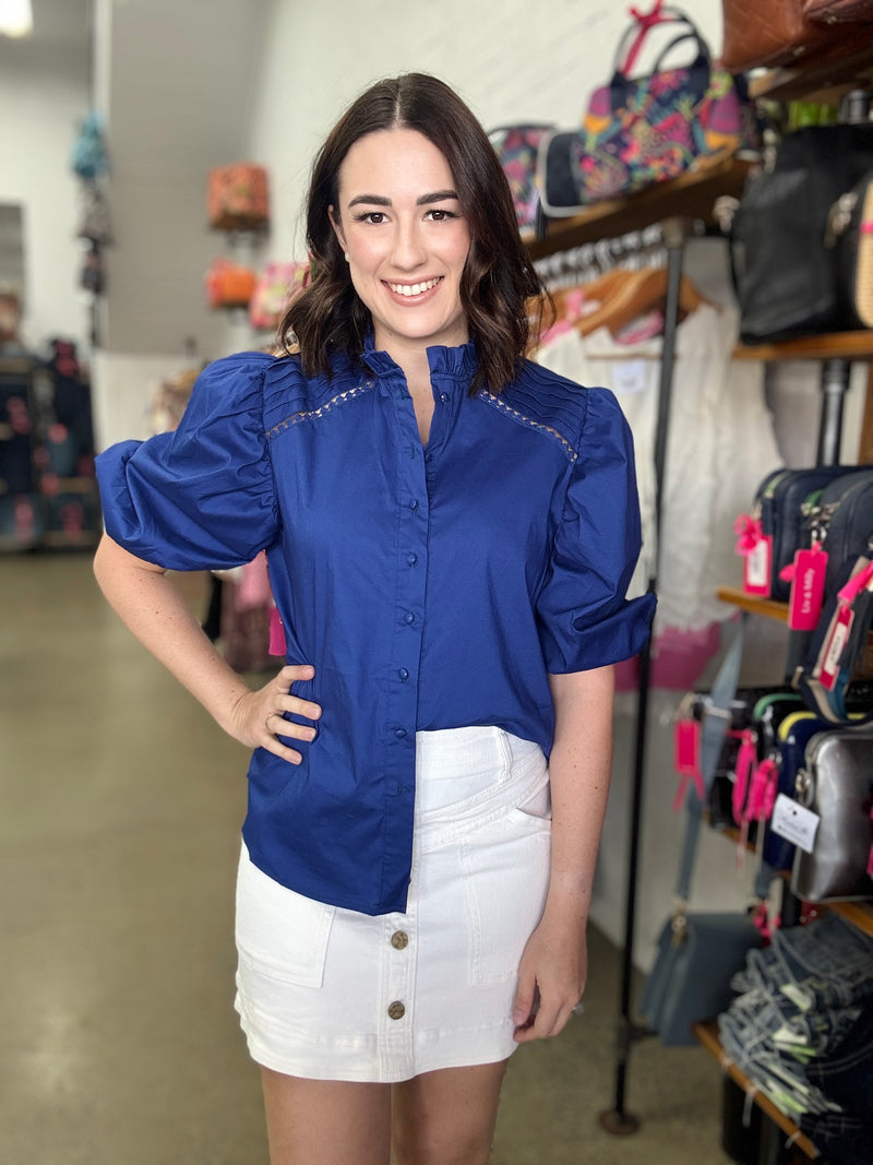 Steph Top - Navy