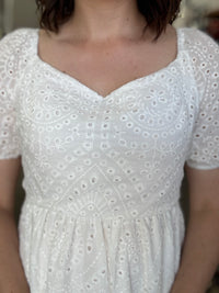 Fran Dress - White