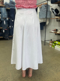 Ricky Maxi Skirt - White
