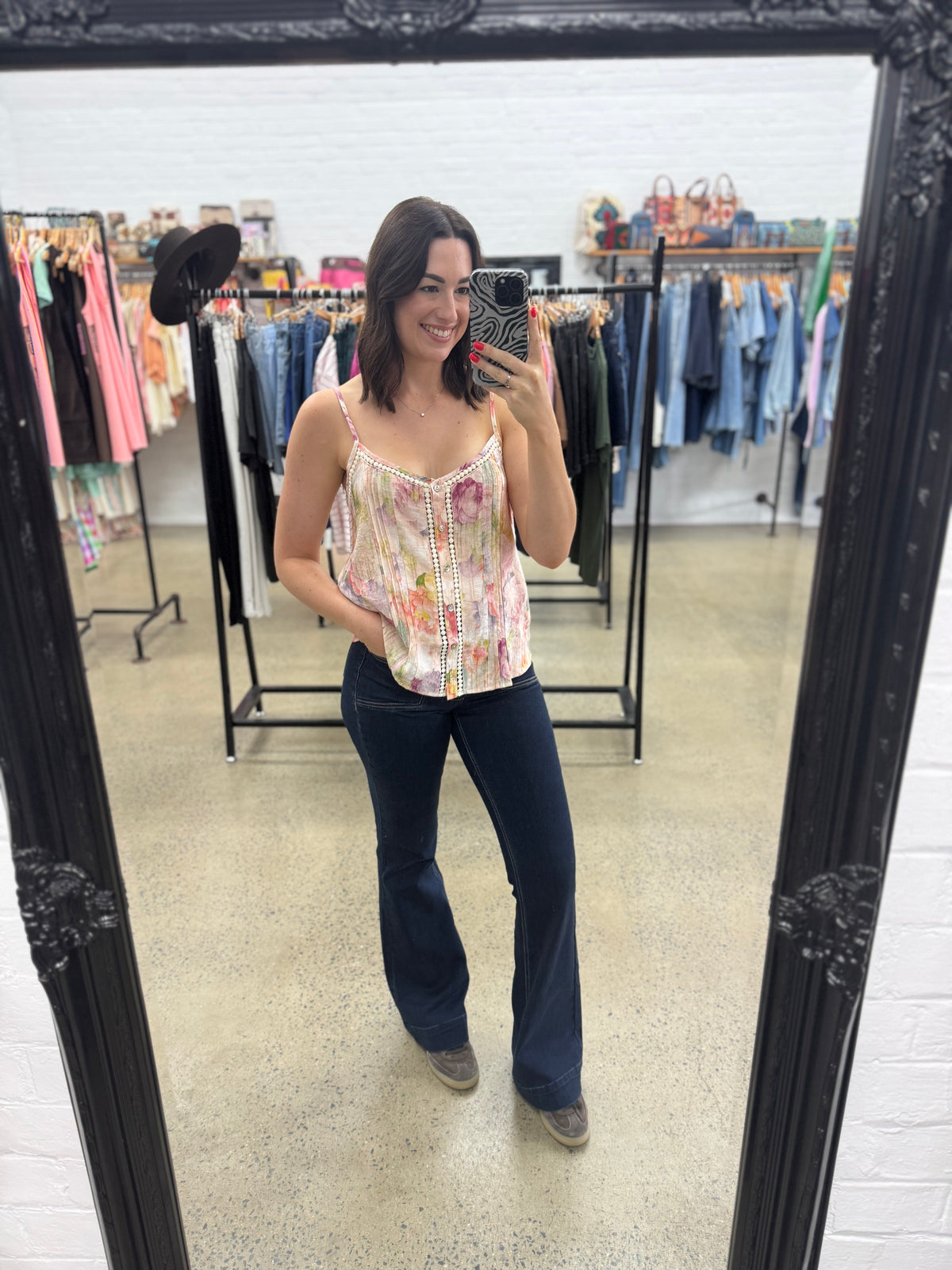 Emersyn Top - Vintage Floral