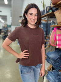 Eve Tee - Brown