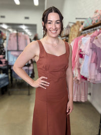 Christine Dress - Cinnamon