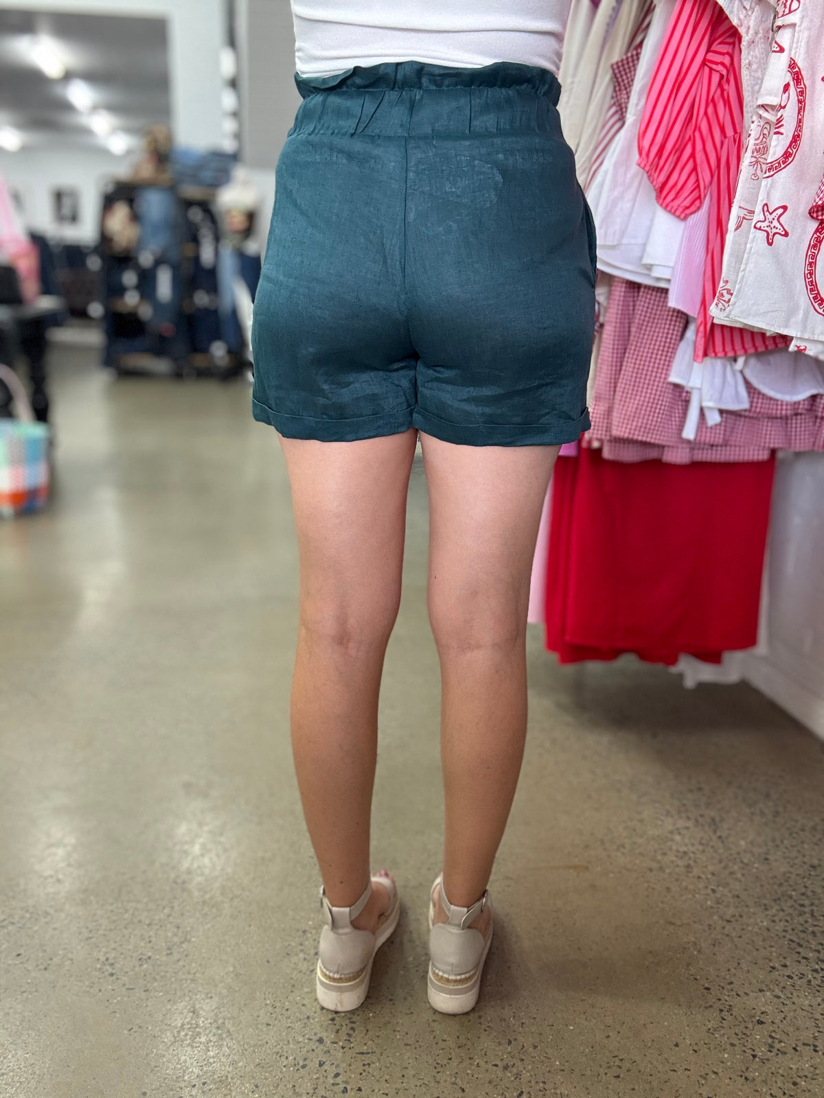 Ollie Shorts - Emerald Green