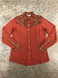 Rock and Roll - Constrast Yoke Long Sleeved Snap (LWN2S07064)
