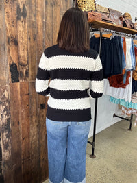 Wren Knit - Black & White