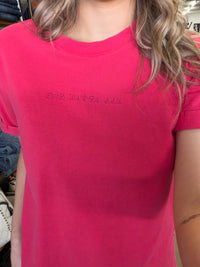AAE Washed Tee - Berry