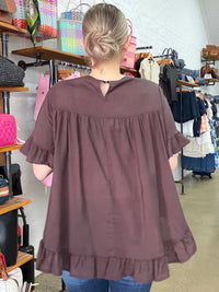 Remi Top - Brown