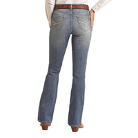 Rock & Roll Cowgirl Jeans - BW4RD04047 - Mid Rise Riding Fit