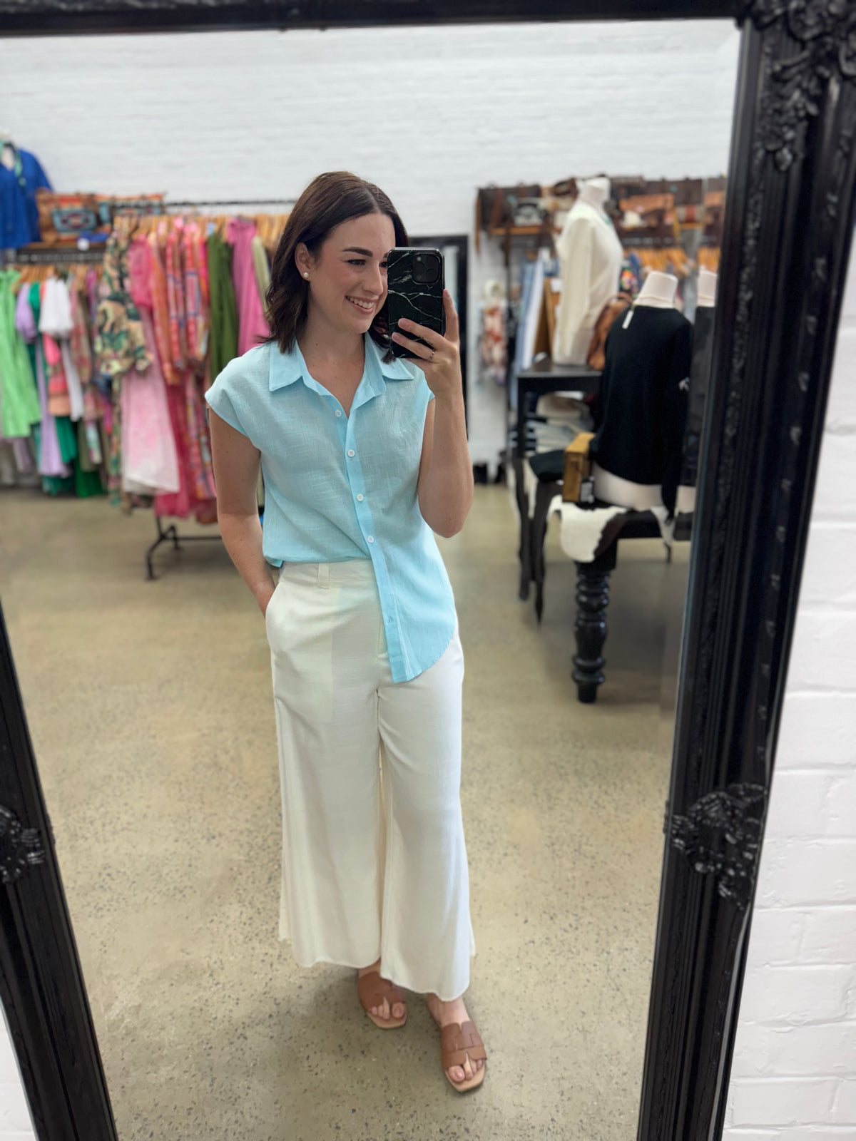Esme Top - Blue