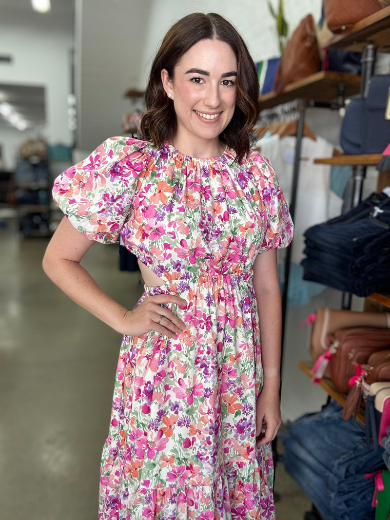 Ruth Dress - Garden Floral